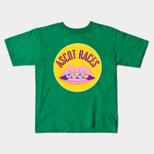 Ascot Races Cockney rhyming slang Kids T-Shirt